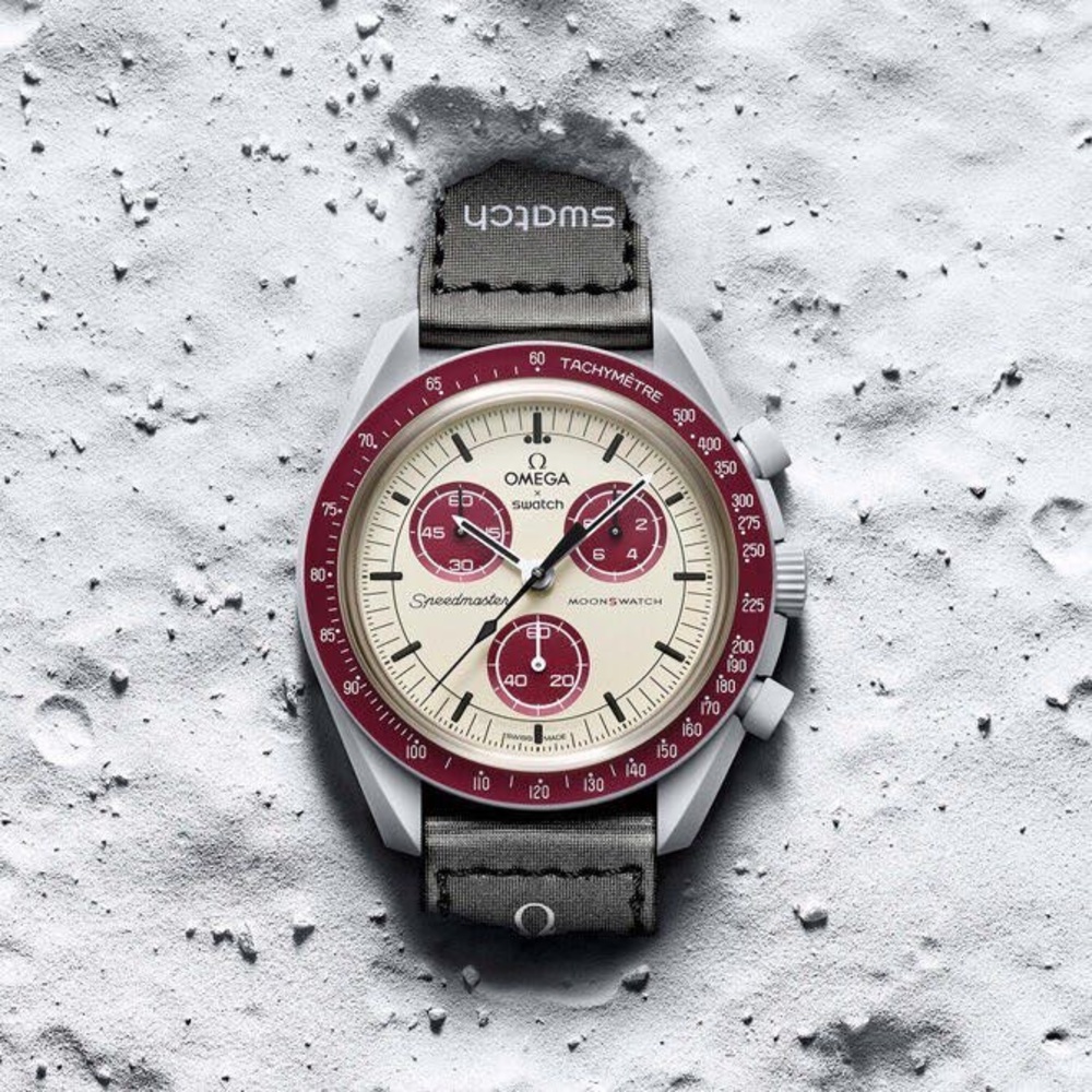 SWATCH OMEGA MOONSWATCH MOON MISSION TO PLUTO